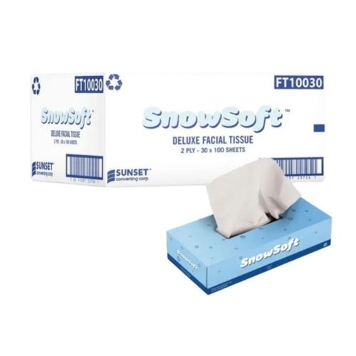 SnowSoft Deluxe Facial Tissue